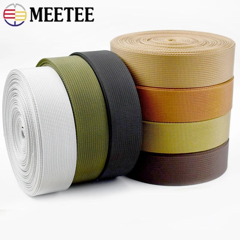 Binding Tape Bias - 5Meters 20/25/32/38/50mm Nylon Webbing for Strap