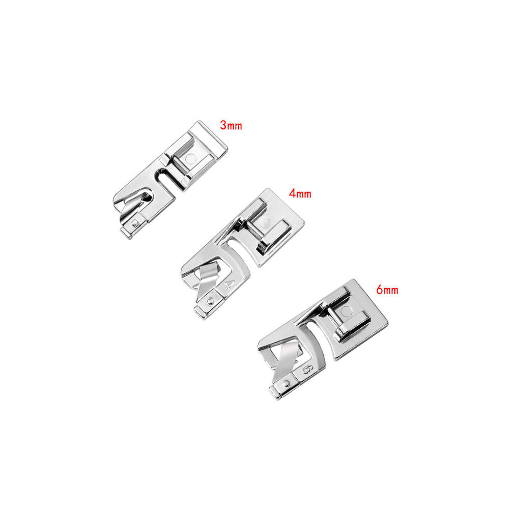 Sewing Hemming - 1Set Sewing Machine Presser Foot Rolled