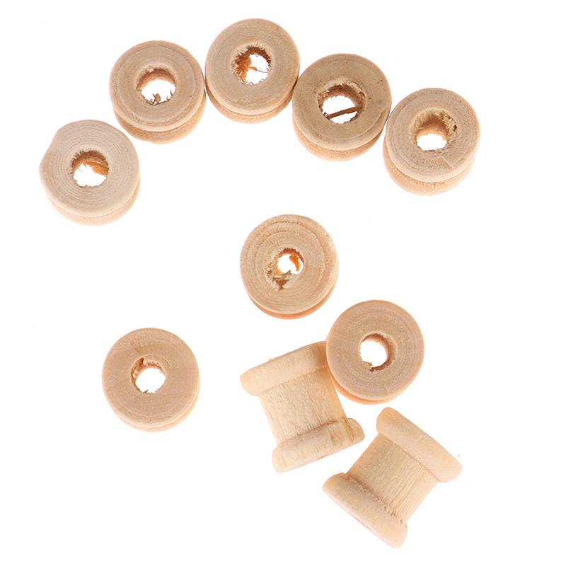 /KQM/100PCS Wooden Empty Threa - Thread Bobbins Empty review and price