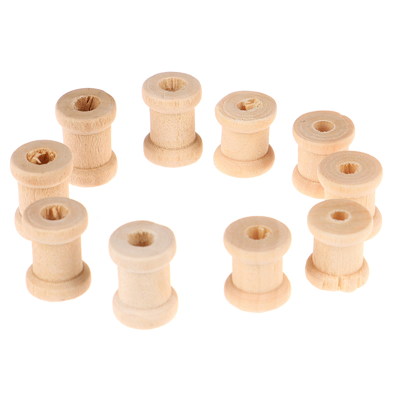 /KQM/100PCS Wooden Empty Threa - Thread Bobbins Empty review and price