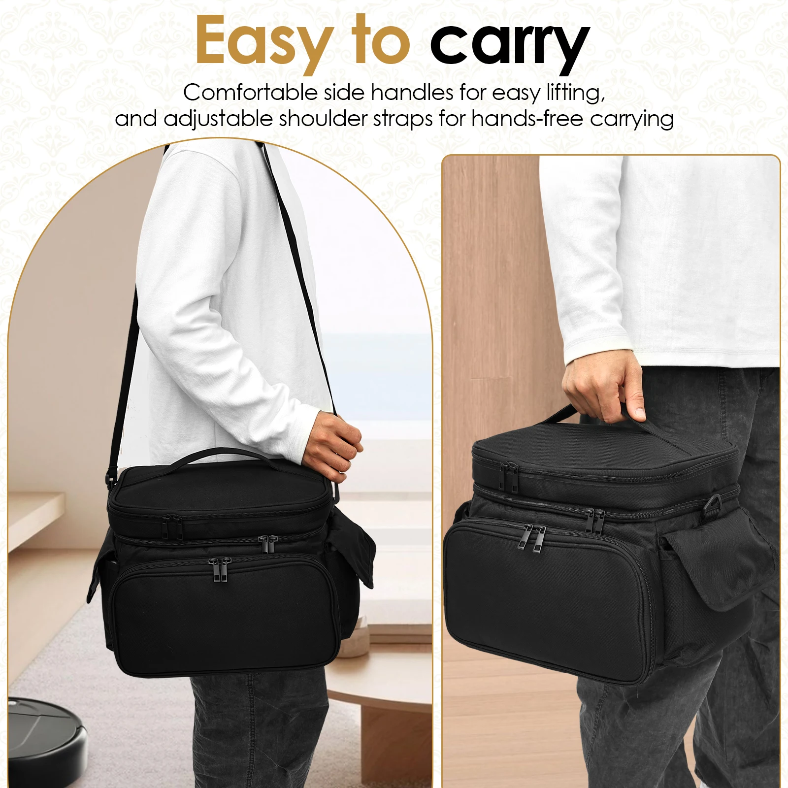 Large Sewing Bag Wool Knitting - Textile Sewing Kit review and price