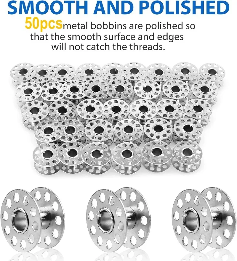 vvocci Empty Spool Stainless S - Thread Bobbins Empty review and price