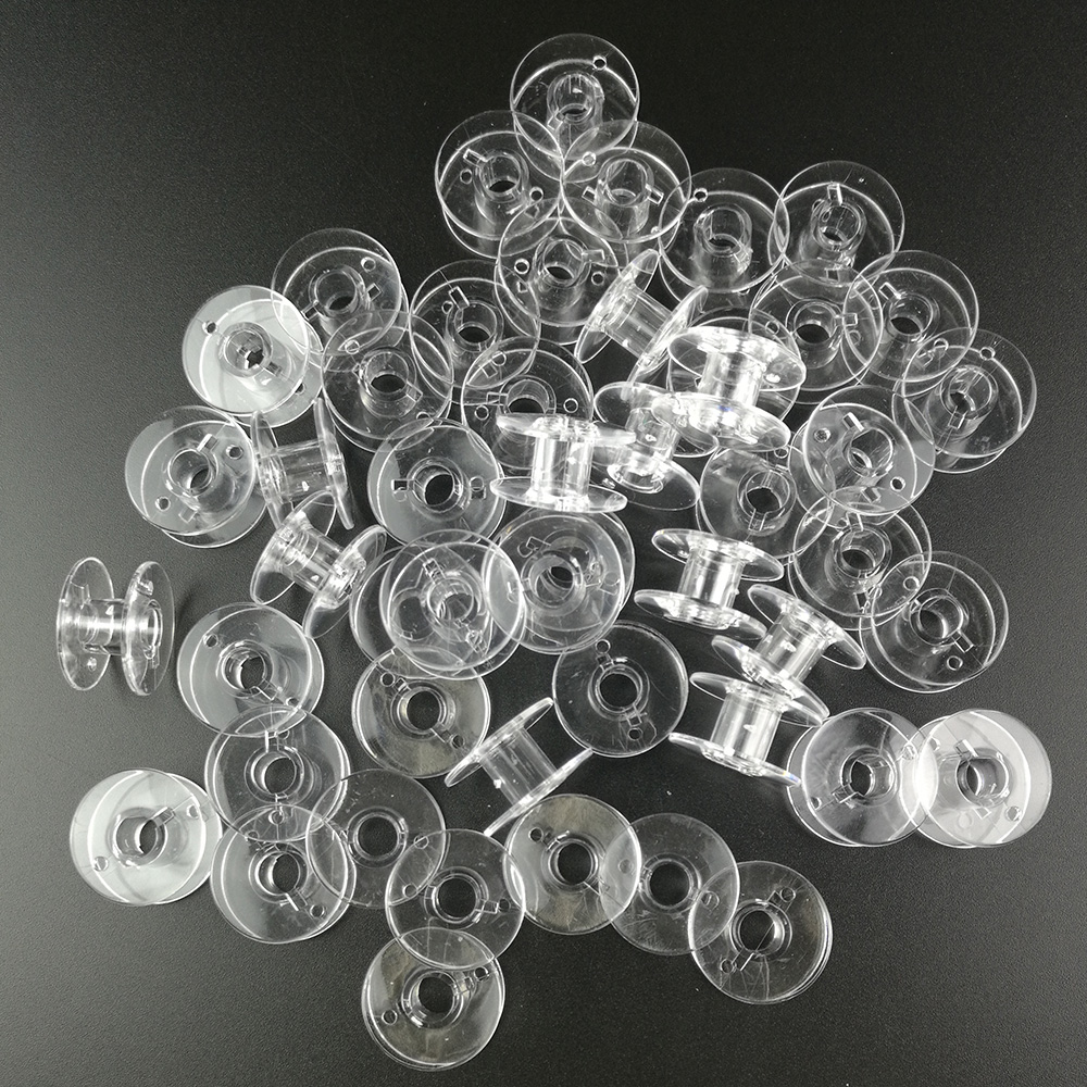 50Pcs Plastic Empty Wire Spool - Thread Bobbins Empty review and price