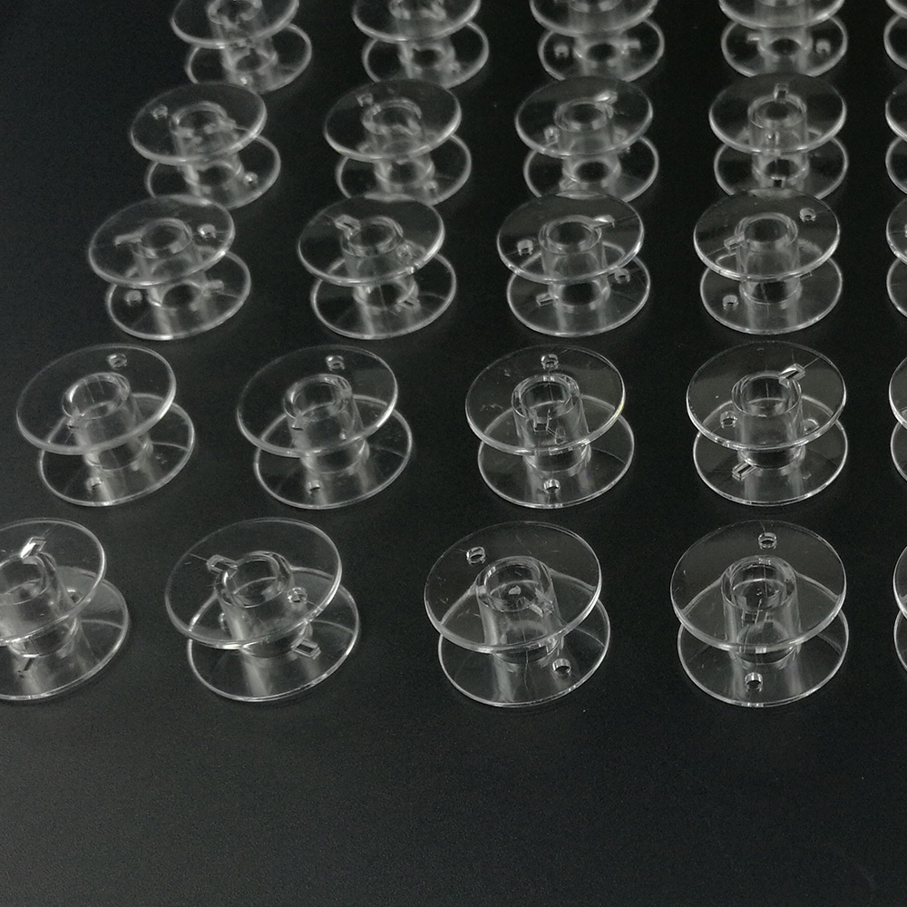 50Pcs Plastic Empty Wire Spool - Thread Bobbins Empty review and price
