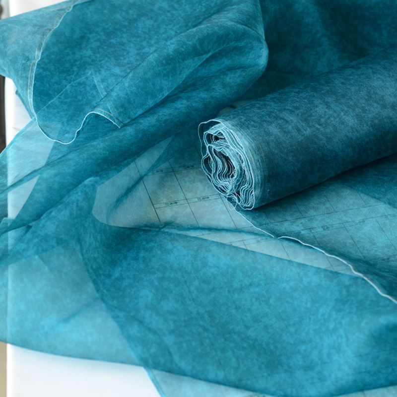 Tie-dye Silk Organza Fabric fo - Sewing Tie Dye review and price