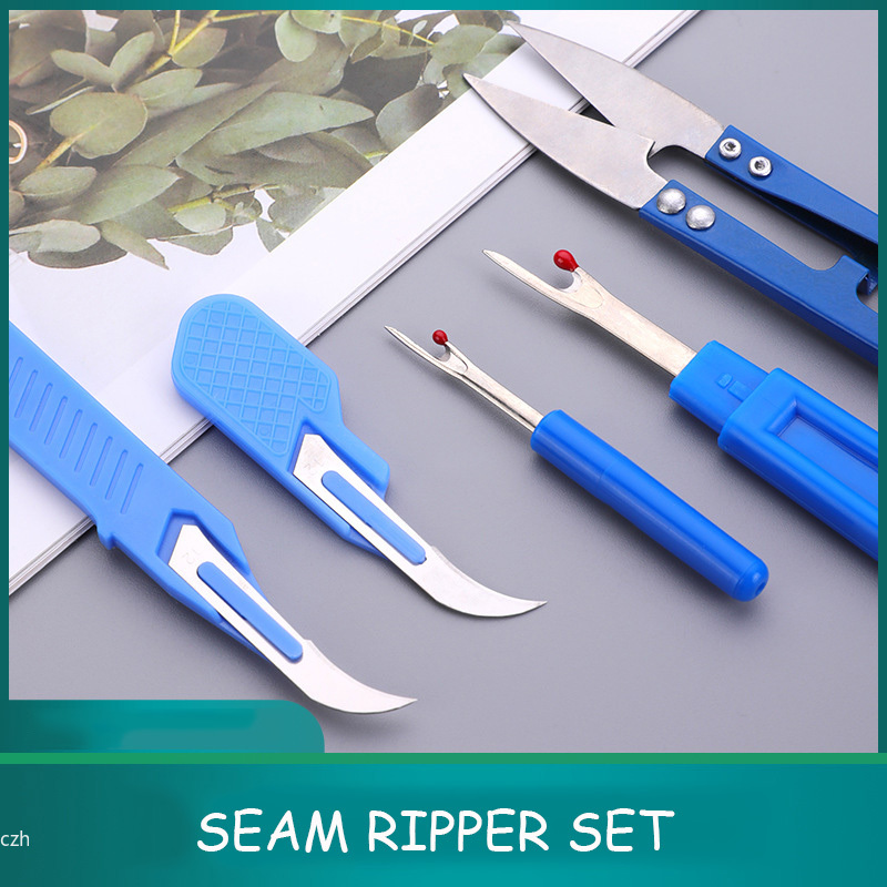 5Pcs Blue Sewing Ripper Kit wi - Sewing Repair review and price