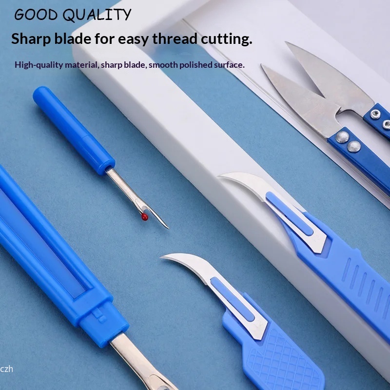 5Pcs Blue Sewing Ripper Kit wi - Sewing Repair review and price