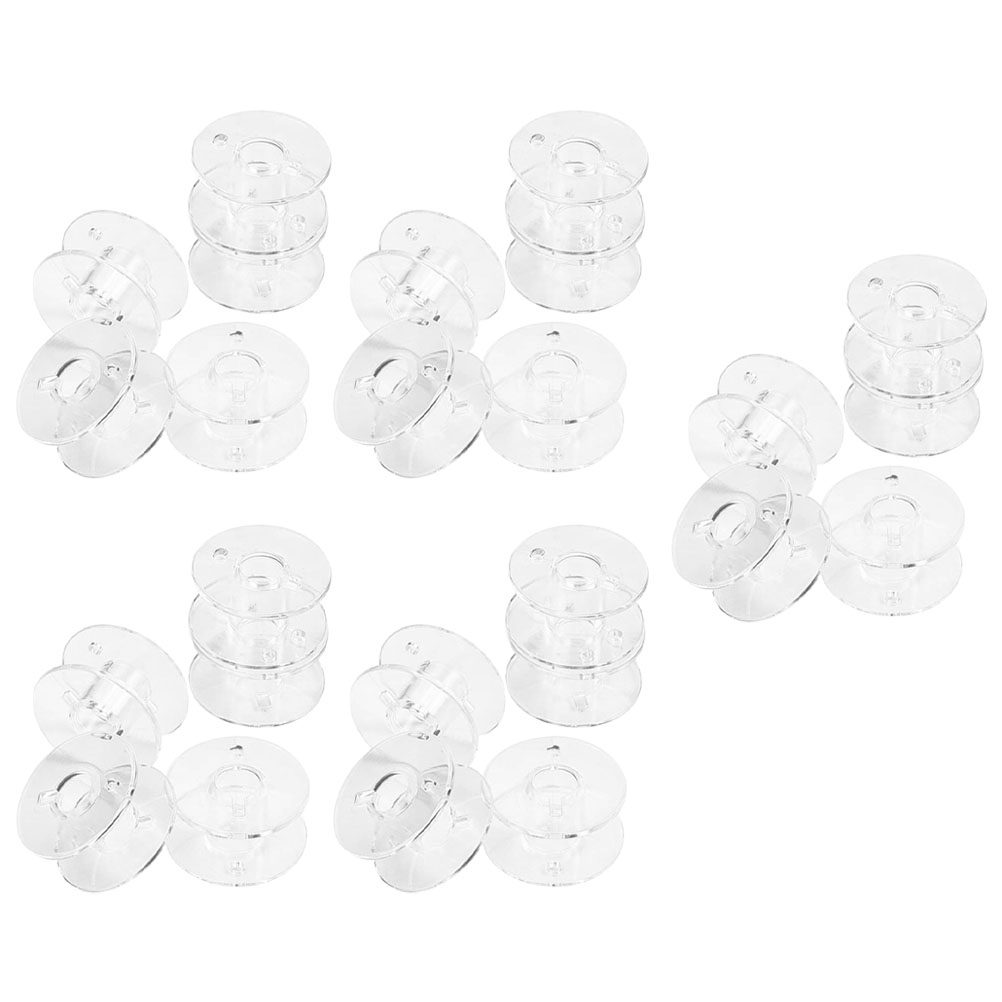 1Set Wear-Resistant Transparen - Thread Bobbins Empty review and price