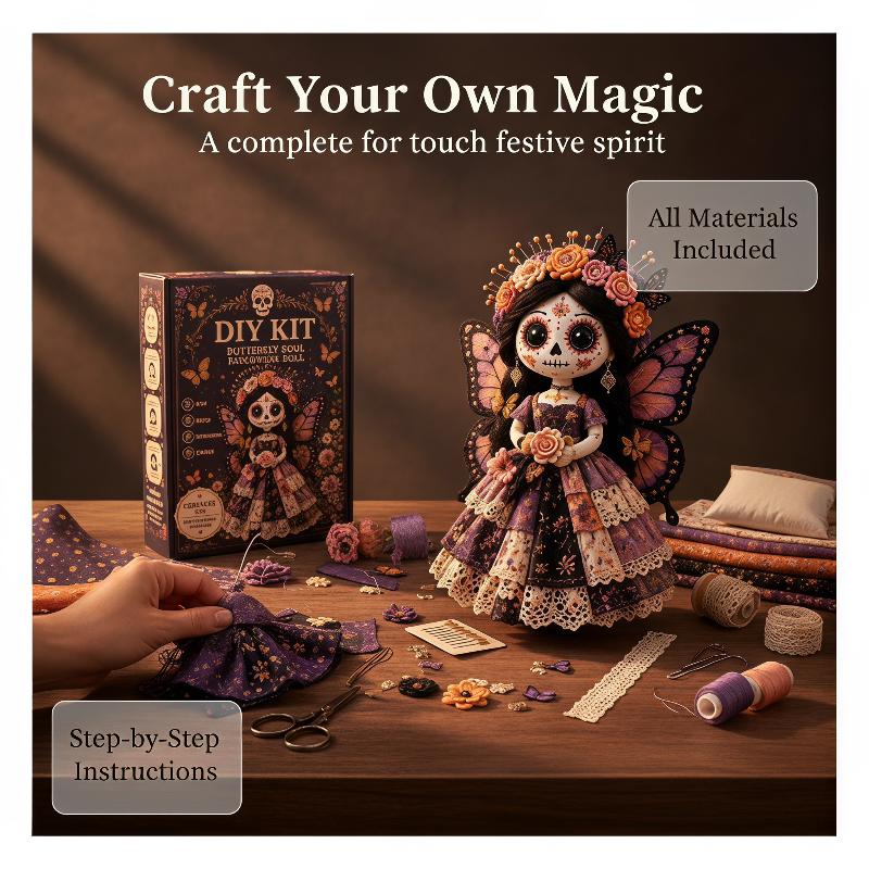 New Day Of The Dead Patchwork  - Textile Sewing Kit review and price