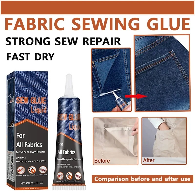 50ml Fabric Sewing Glue Fast D - Sewing Repair review and price