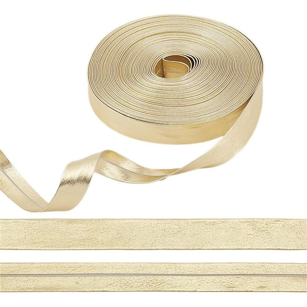 9.8 Yards Gold Leather Trim Fo - Binding Tape Bias review and price