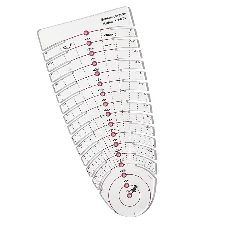 39BB Clear Scale Acrylic Measu - Is Sewing Textile Art review and price