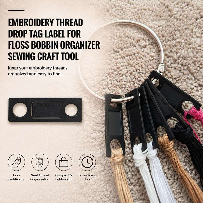 Embroidery Thread Drop Tag Lab - Embroidery Floss Thread review and price