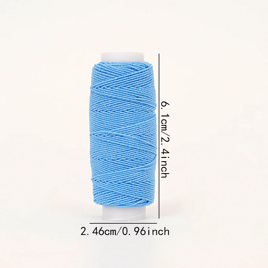18-Color 0.6mm Ultra-Fine Elas - Sewing Machine Yarn review and price