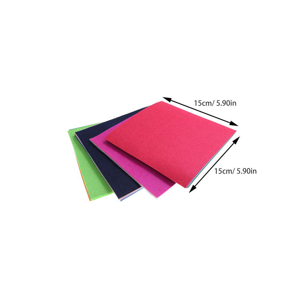 40Pcs Vibrant Nonwoven Fabric  - Is Sewing Textile Art review and price
