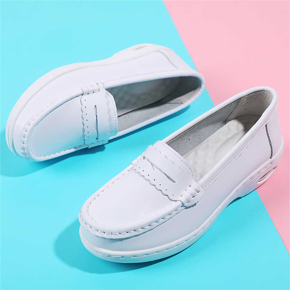 Chunky White Sole Heel Shoes O - Sewing Industry review and price