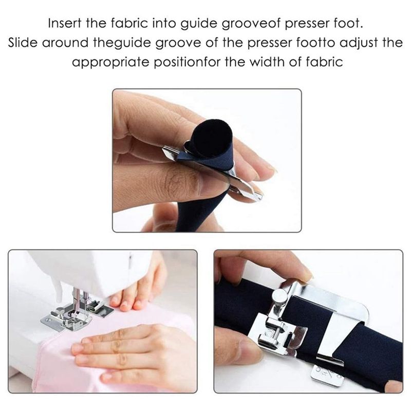 AA63 HOT 6 Pcs Rolled Hem Pres - Sewing Hemming review and price