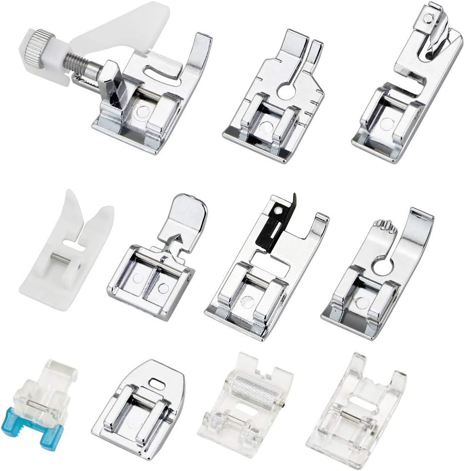 11Pcs Presser Feet Set - Walki - Textile Sewing Kit review and price
