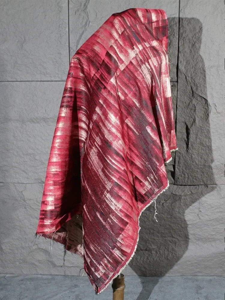 Red Oil Painting Tie Dye Irreg - Sewing Tie Dye review and price