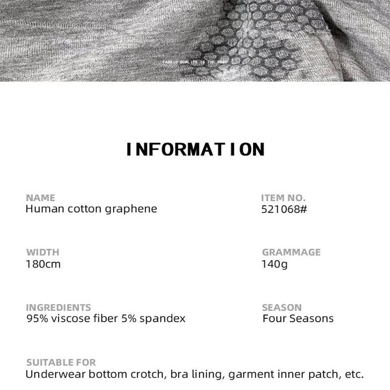 Polyester Graphene Functional  - Sewing Recycling review and price