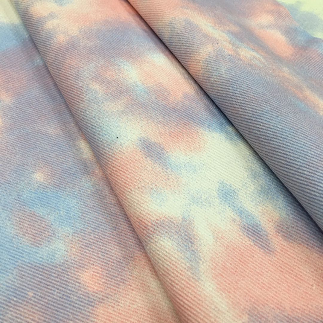 Color Tie Dye Washed Denim Fab - Sewing Tie Dye review and price