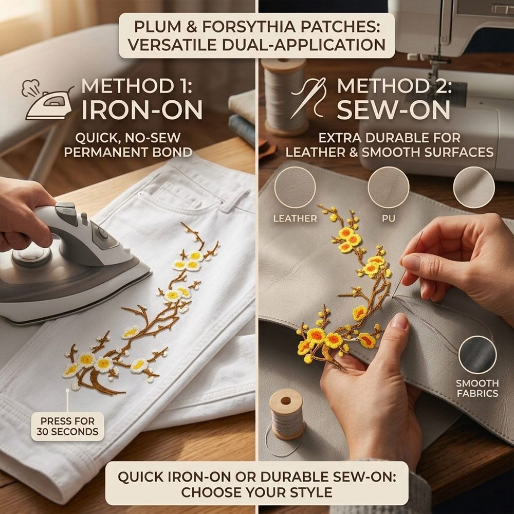 DIY Cherry Blossom Iron On Pat - Sewing And Textile review and price