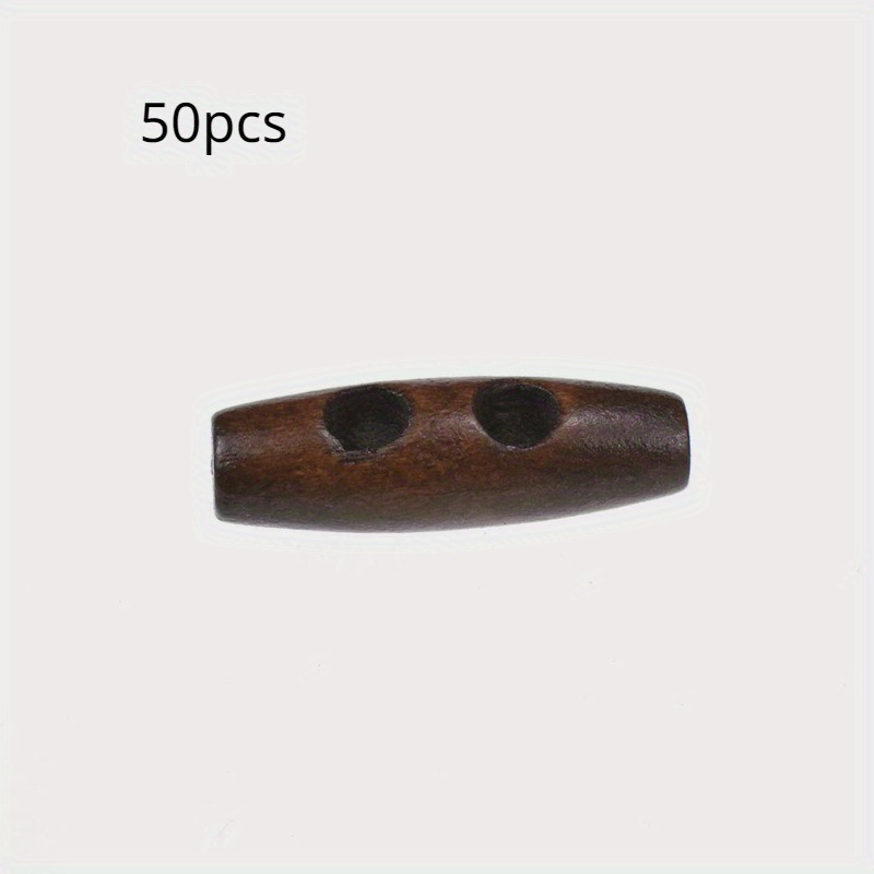 50pcs Recycled Wood Horn Toggl - Sewing Recycling review and price