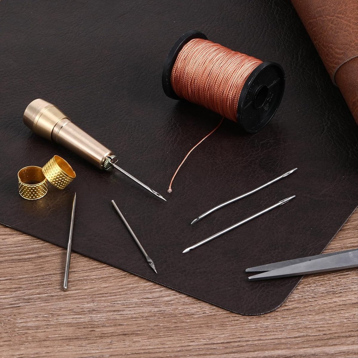 9pcs Leather Sewing Awl Kit wi - Sewing Repair review and price
