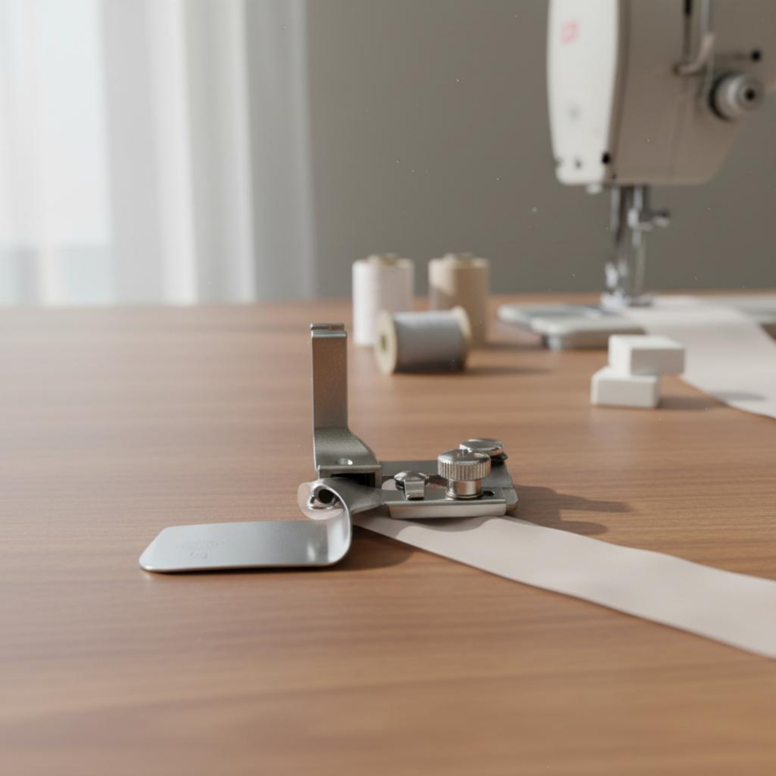 Curved Hem Presser Foot Long-L - Sewing Hemming review and price