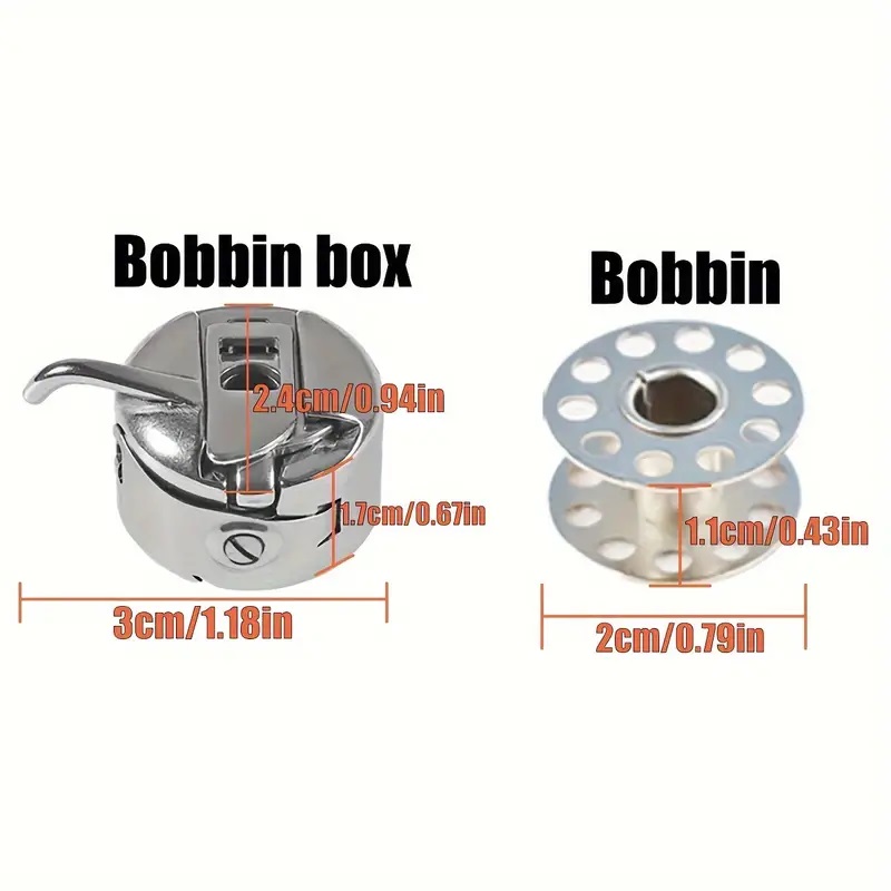 Bobbin Case and Metal Bobbins  - Textile Sewing Kit review and price