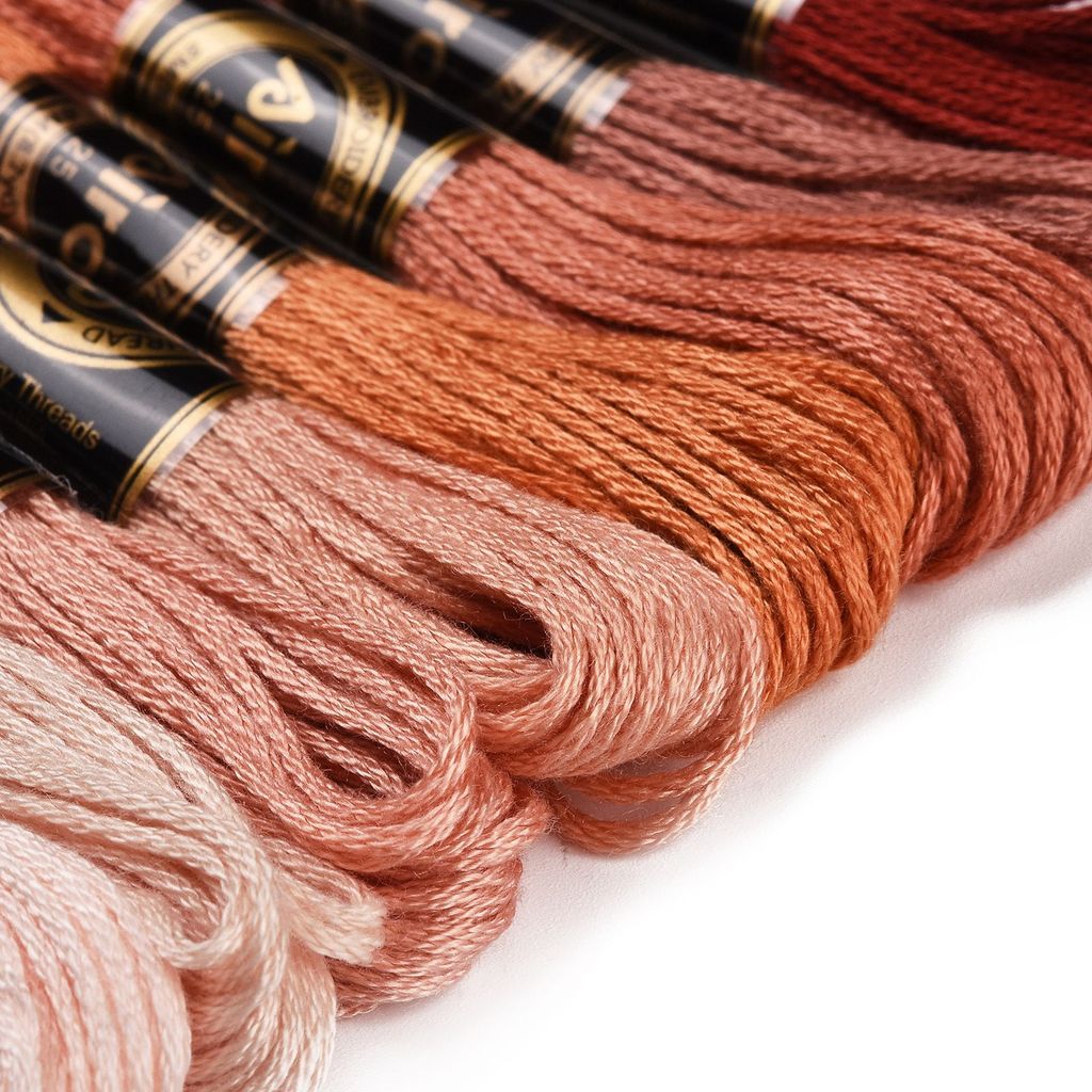 1Set 8 Skeins 0.5mm 6-Ply Poly - Embroidery Floss Thread review and price