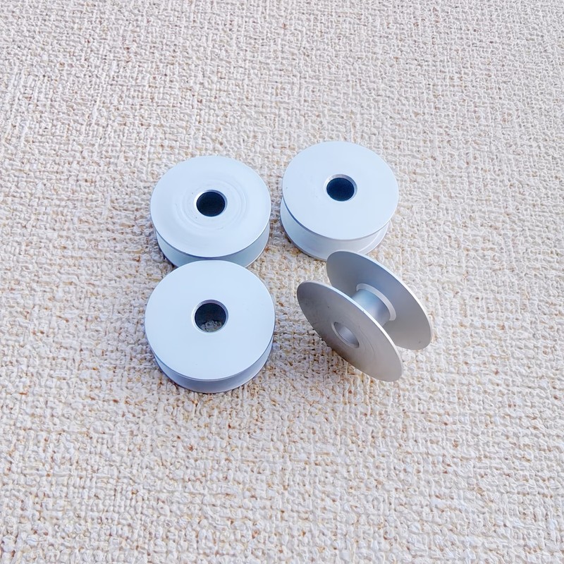 56 pcs Metal Thread Bobbins, S - Sewing Thread Production review and price