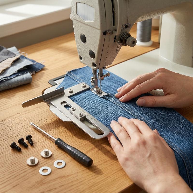 Three Needle Five Thread Zigza - Sewing And Textile review and price